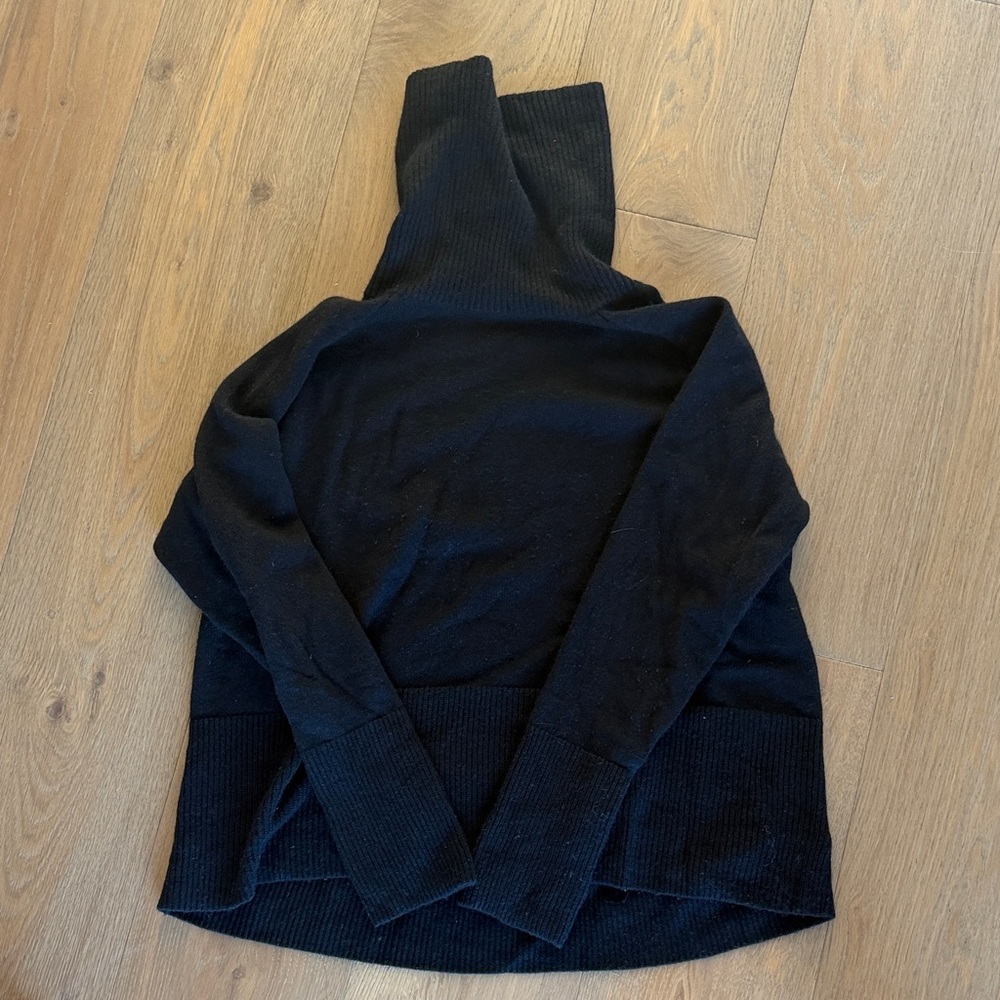 Athleta Black Turtleneck Sweater